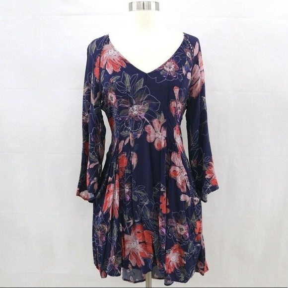 Free People floral mini dress - Picture 3 of 3